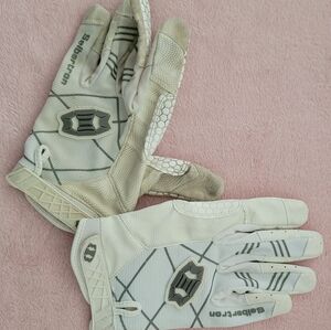 White Batting Gloves